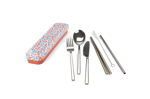 Blossom Retro Cutlery Kit