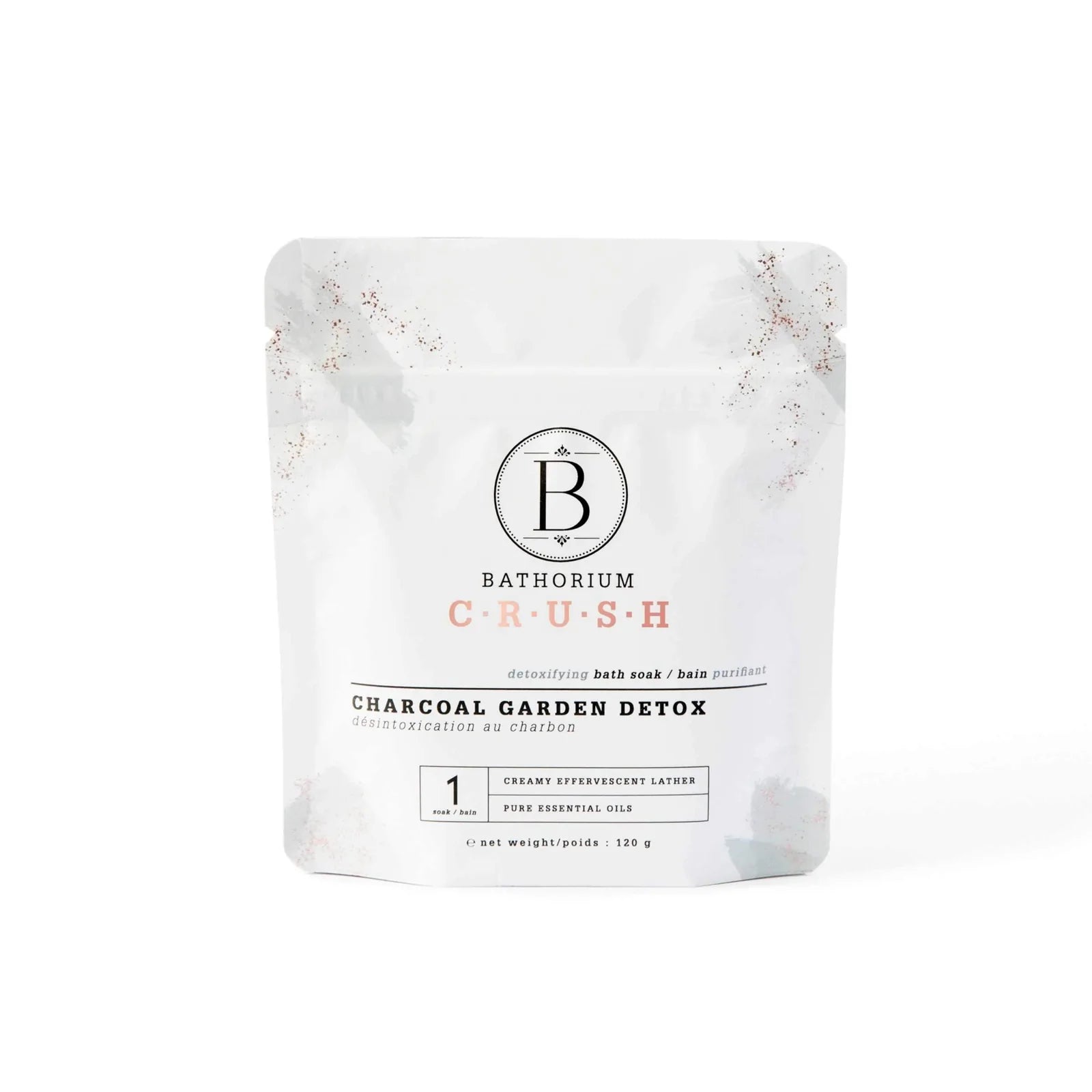 Bath Crush Charcoal Garden Detox 120g