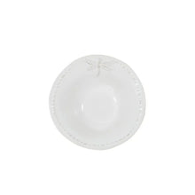 Load image into Gallery viewer, White Dragonfly Salt Bowl