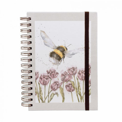 Wrendale Spiral Notebook Bumblebee