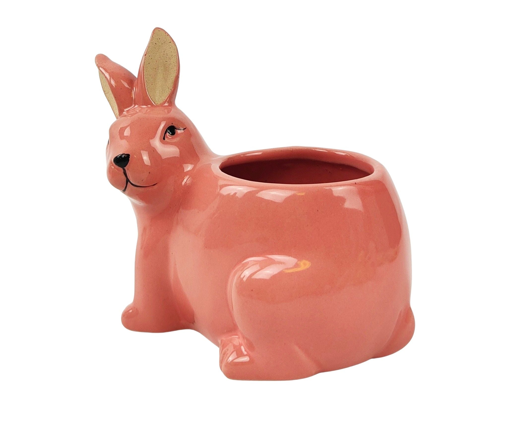 Bunny Planter Pink 12.5cm