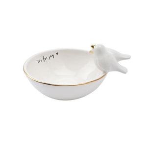 Two for Joy Lovebird Trinket Bowl