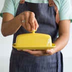 Lemon Rectangle Butter Dish