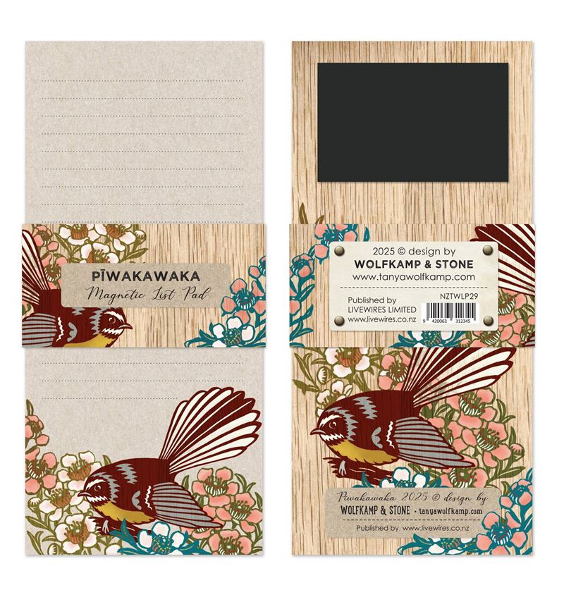 Fantail Magnetic List Pad