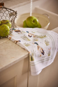 UW Cotton Tea Towel Farmhouse Ducks