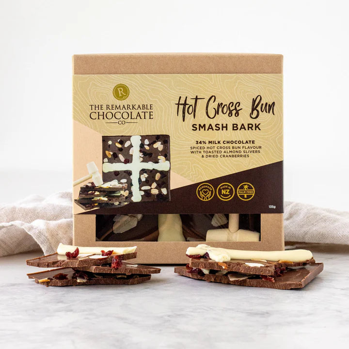 Remarkable Smash Bark Hot Cross Bun