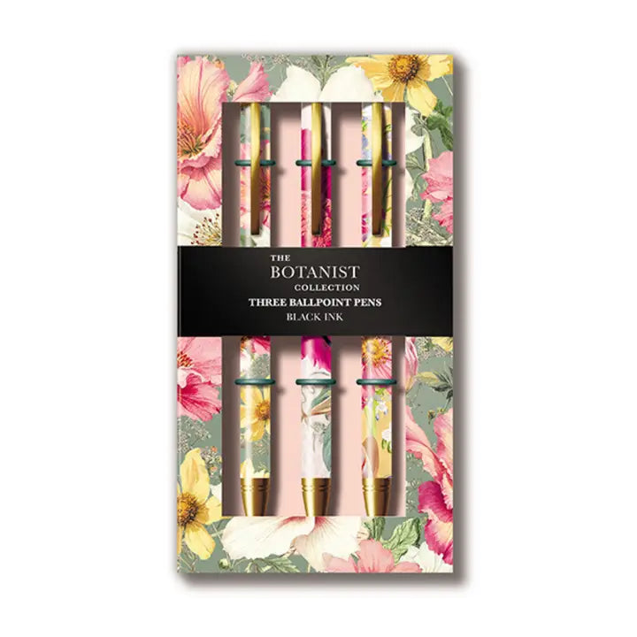 Botanist Pens Set of 3