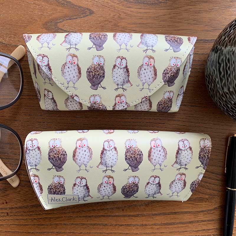 Owls Glasses Case
