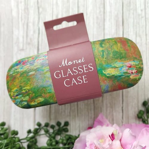 Monet Waterlillies Glass Case