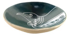 Gc Tui White on Teal 7cm Porcelain Bowl