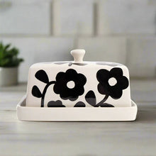 Load image into Gallery viewer, Mono Bloom Butter Dish Caroline Gardiner