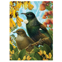 Load image into Gallery viewer, Botanical Tui Jigsaw Puzzle Box