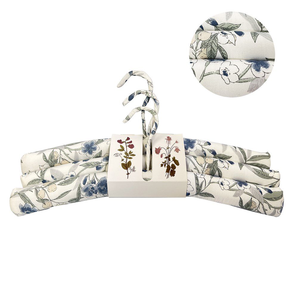 Forget Me Nots Coat Hanger Set of 3