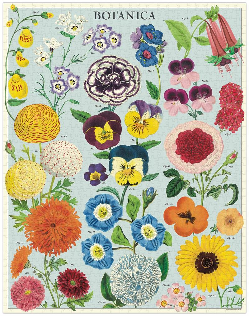 Botanical Garden 1000piece Vintage Puzzle