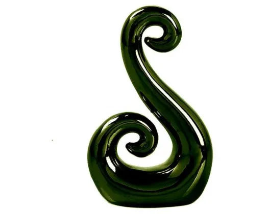 12.5cm Ceramic Figure 8 Koru