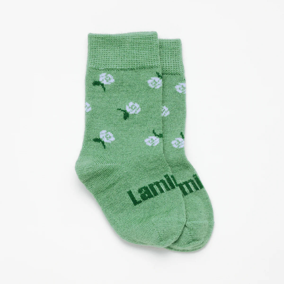 Heather Merino Wool Crew Socks
