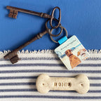 Growing Old Keyring