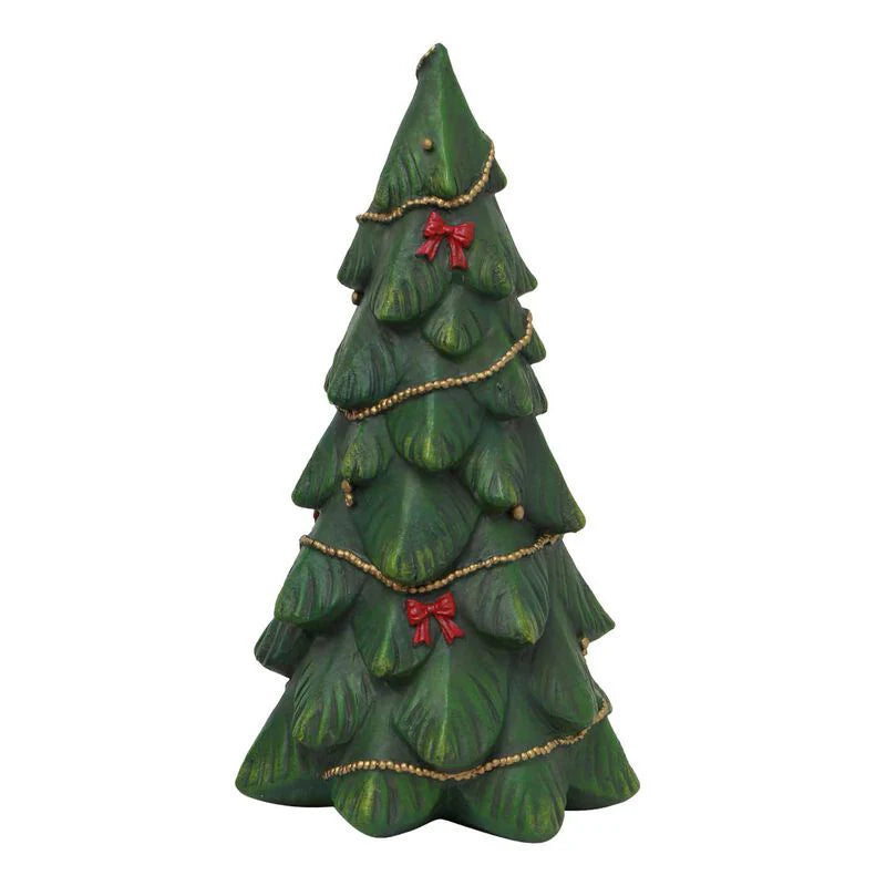 Tree with Garlands & Bows