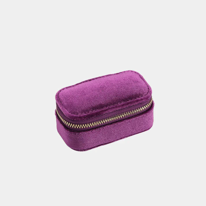 Aria Rect Jewellery Box Purple