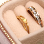 Aria Rect Jewellery Box Purple