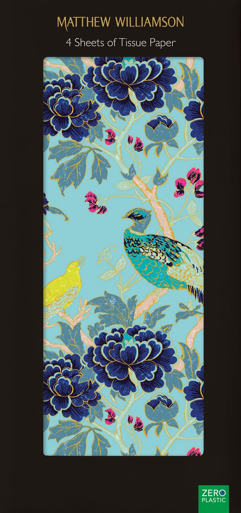 Magnolia Peacock Tissue Paper