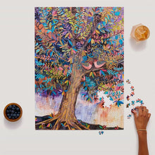 Load image into Gallery viewer, Illumination Tree Gold Foil 1000 Pce Puzzle