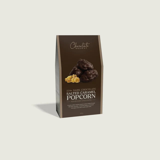 Artisan Chocolate Drops Salted Caramel Popcorn 53% Dark
