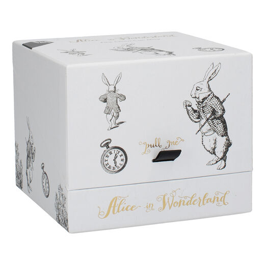 VA Alice Can Mug 350ml White Rabbit