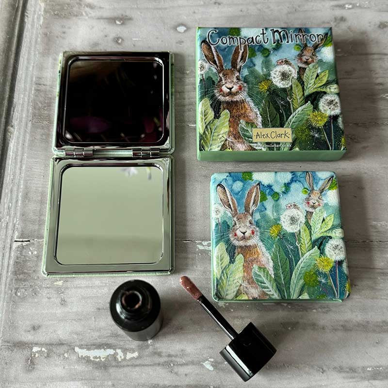 Little Rabbits Compact Mirror