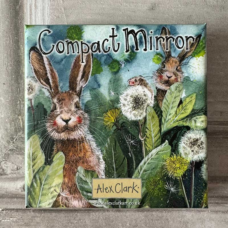 Little Rabbits Compact Mirror