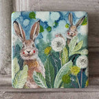 Little Rabbits Compact Mirror