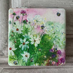 Bees in Summer Compact Mirror