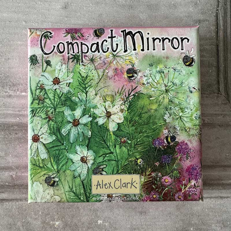Bees in Summer Compact Mirror