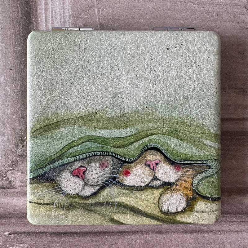 Cats Whiskers Compact Mirror