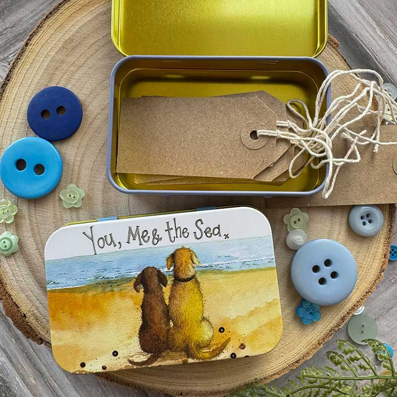 You, me & the sea Small Rectangle Tin