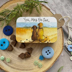 You, me & the sea Small Rectangle Tin