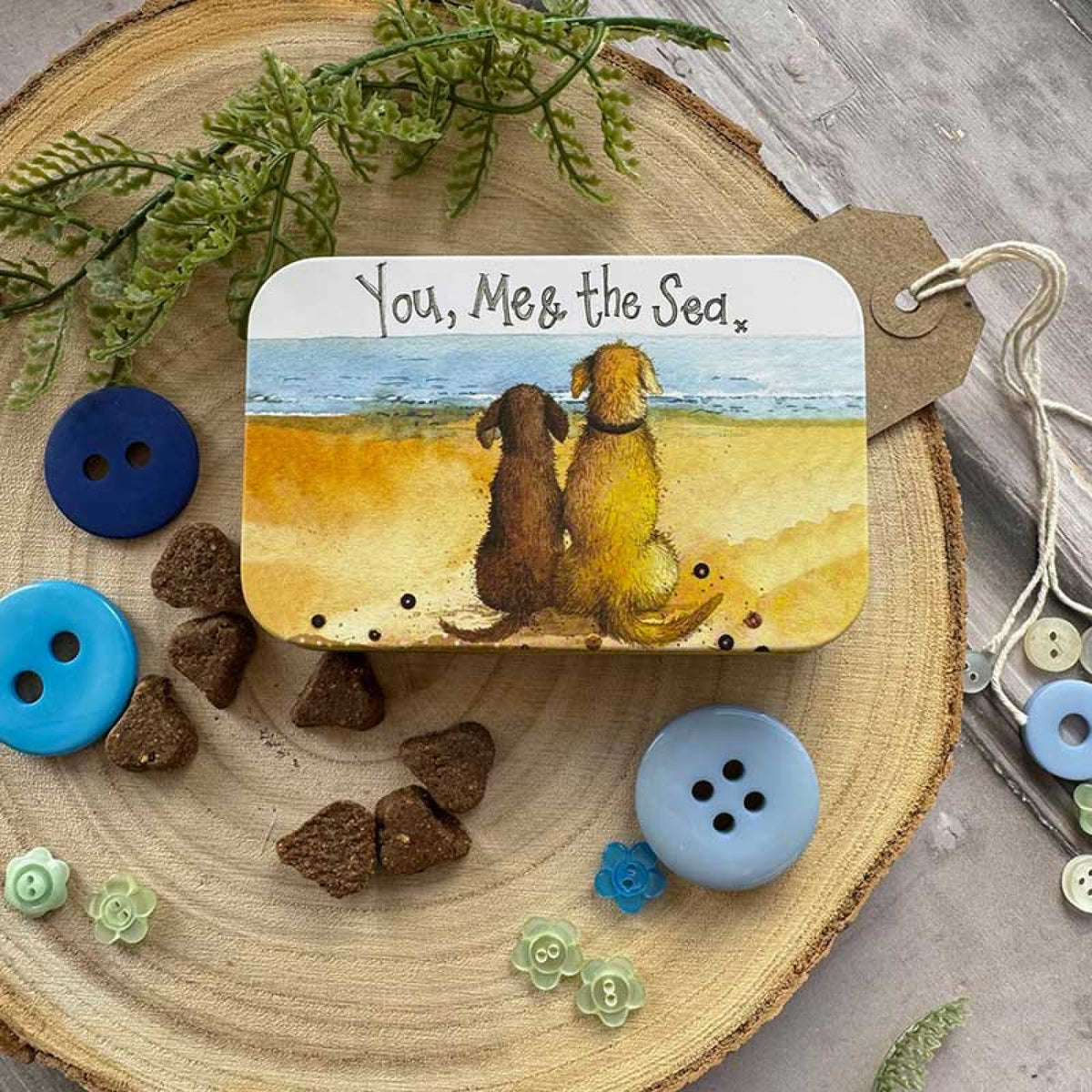 You, me & the sea Small Rectangle Tin