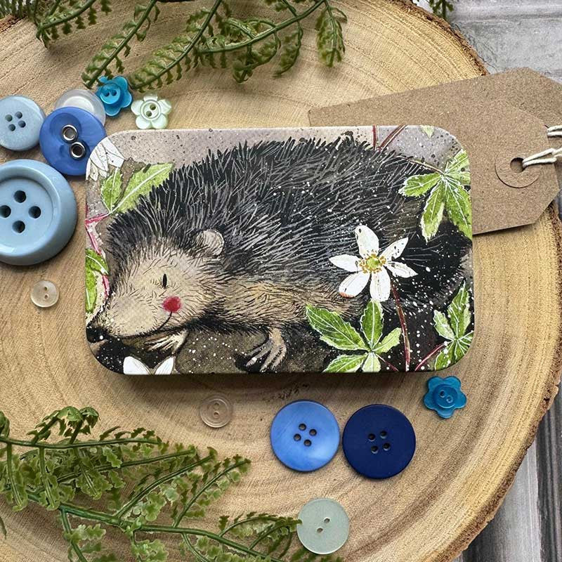 Mr Prickly Small Rectangle Tin