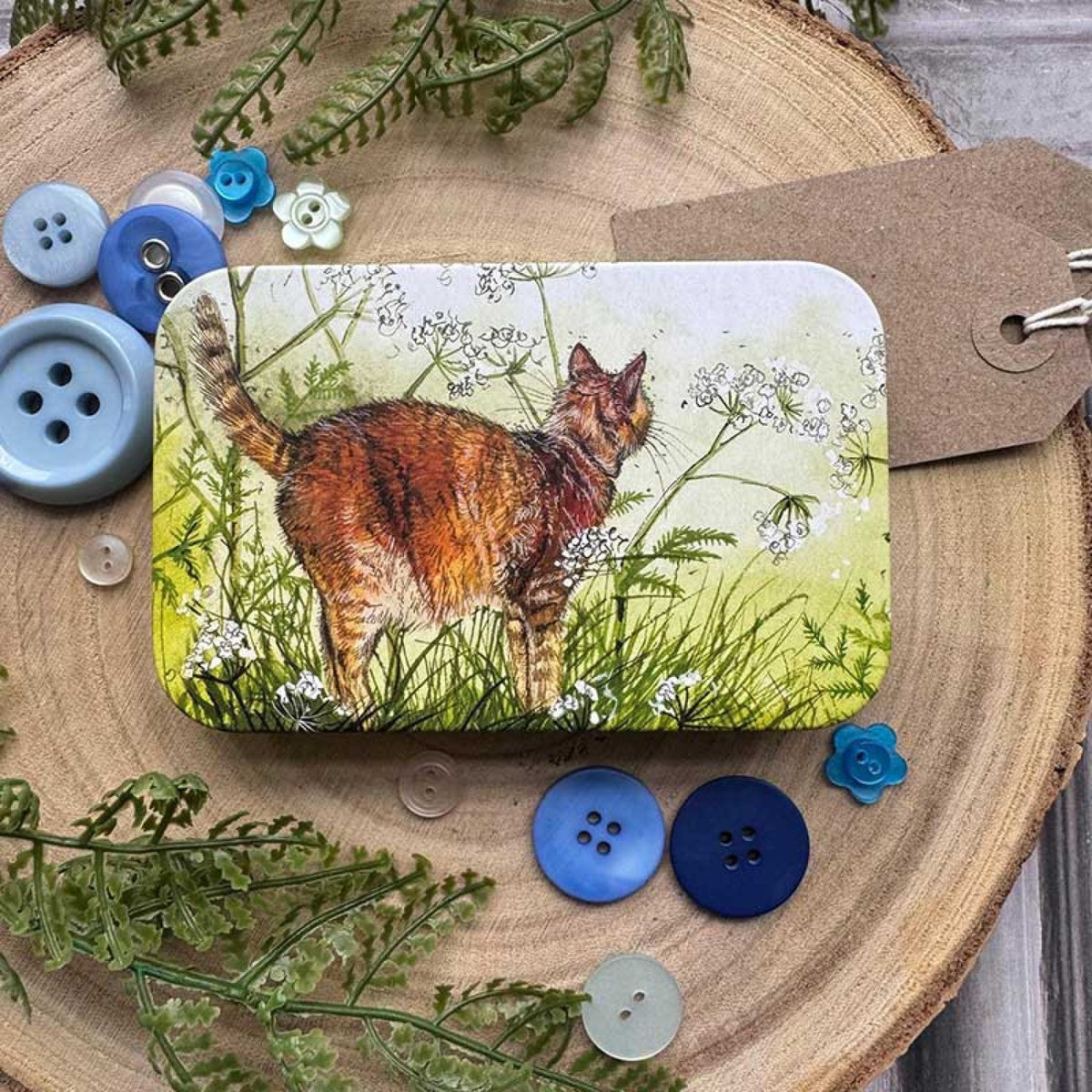 Early Morning Small Rectangle Tin