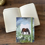 Horse & Cow Parsley Small Chunky Notebook