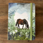 Horse & Cow Parsley Small Chunky Notebook