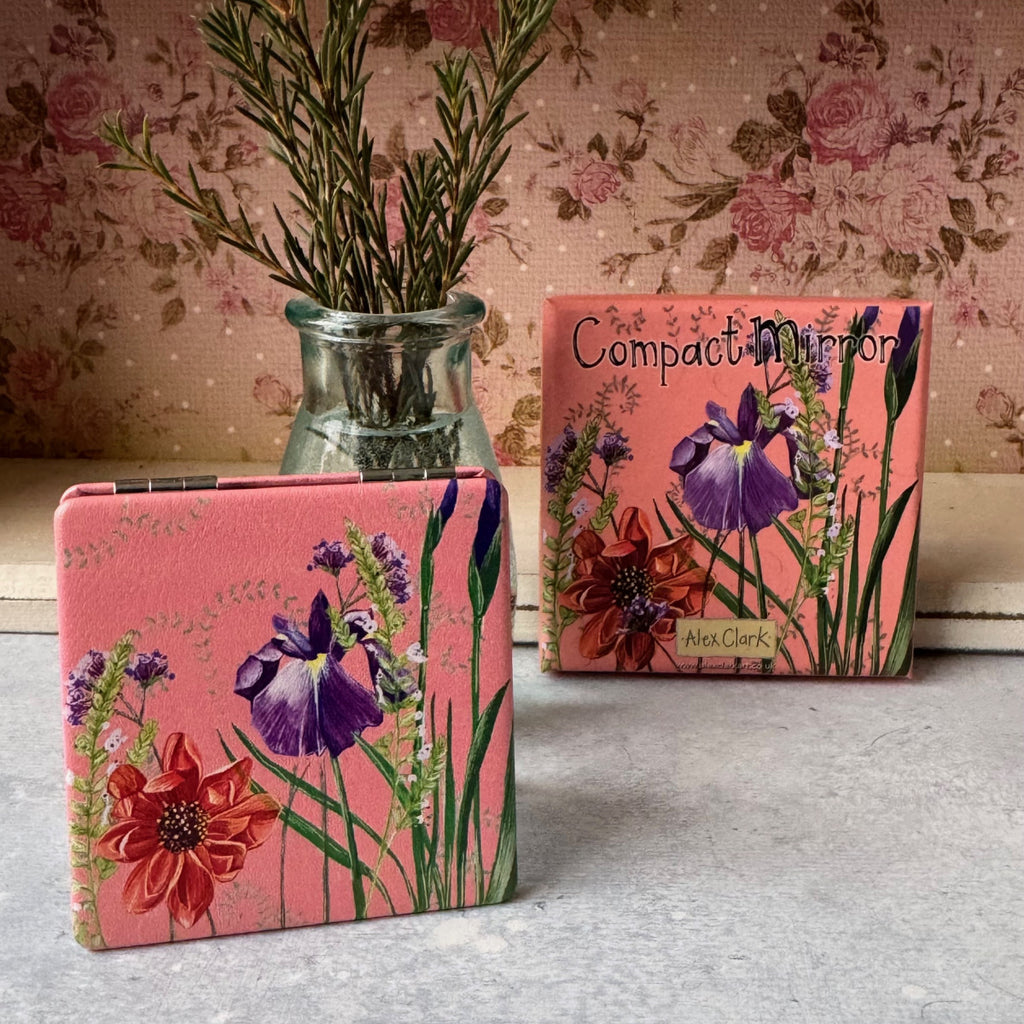 Dahlia Compact Mirror
