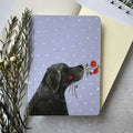 Labrador & Flowers Notebook