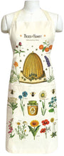 Load image into Gallery viewer, Bees and Honey Vintage Apron