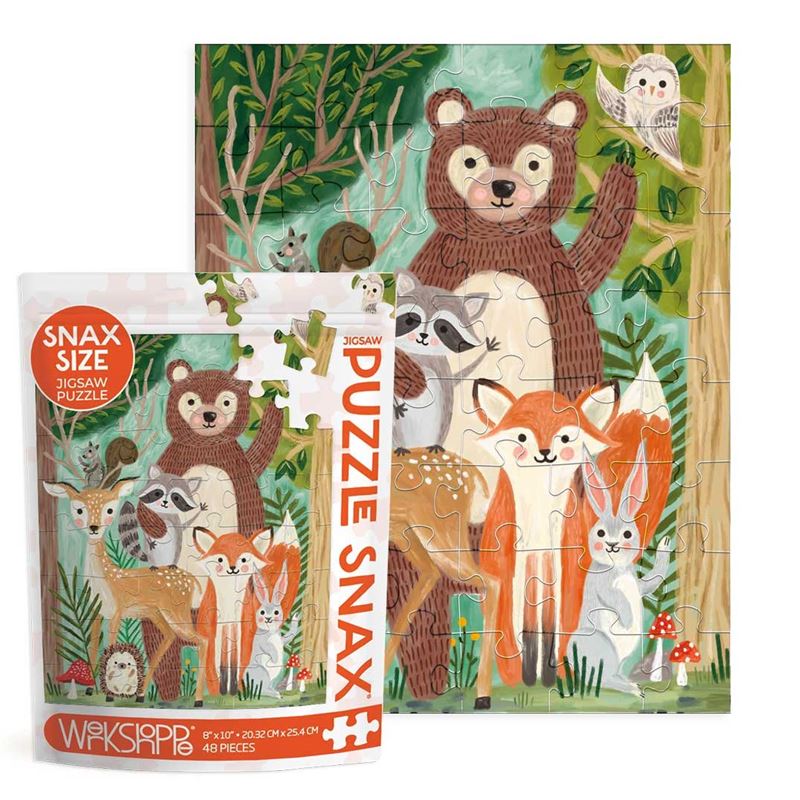 Woodland Cuties 48 Piece Puzzle Snax