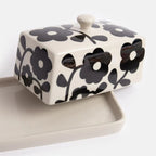 Mono Bloom Butter Dish Caroline Gardiner
