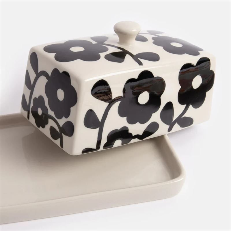 Mono Bloom Butter Dish Caroline Gardiner