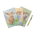 Wildlife A5 Exercise Book Set of 3