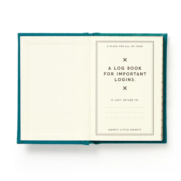 Definitely Not My Passwords Tiny Diary