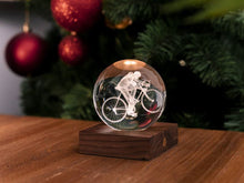 Load image into Gallery viewer, Cyclist 3D Laser Engraved Light